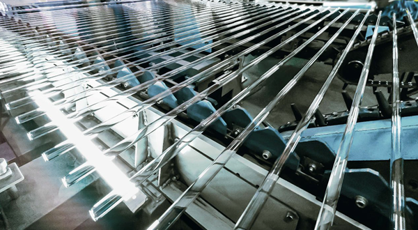 NEG to produce low carbon pharmaceutical glass