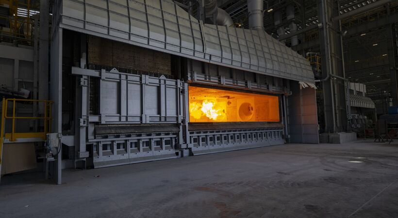 Onsite, work continues to complete the casting and homogenisation stations to produce finished recycled aluminium products.