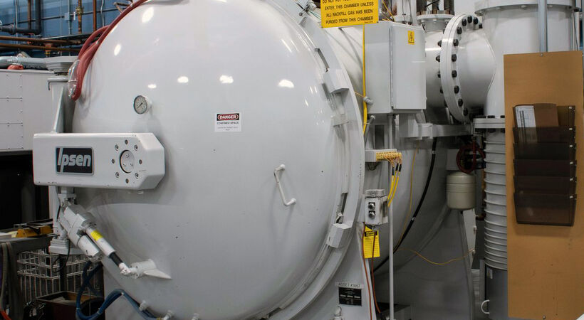 The order marks Urschel’s sixth Ipsen vacuum furnace.