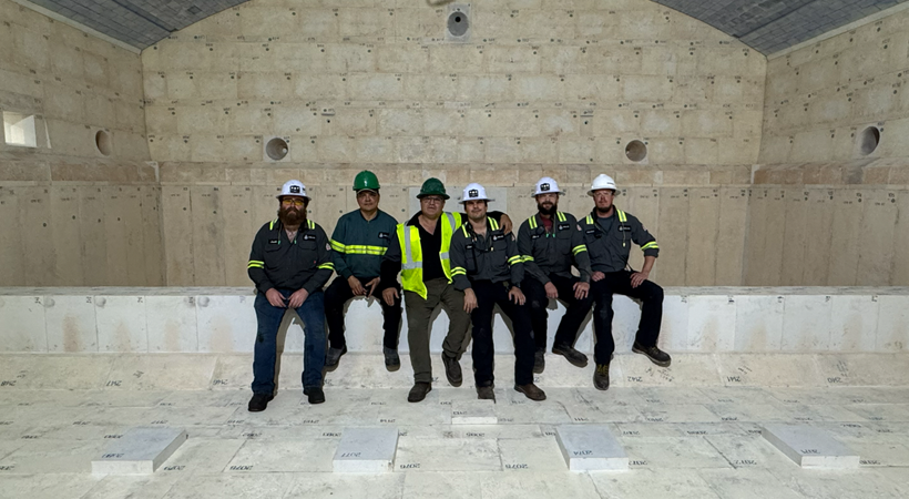 The teams of Arglass and the Sorg Group made the furnace operation a success.