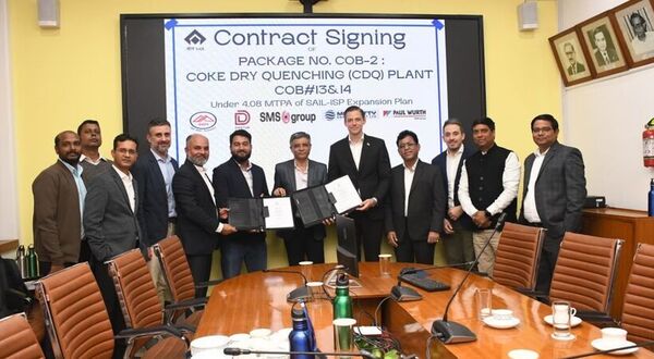 SMS to supply coke dry quenching units to SAIL IISCO